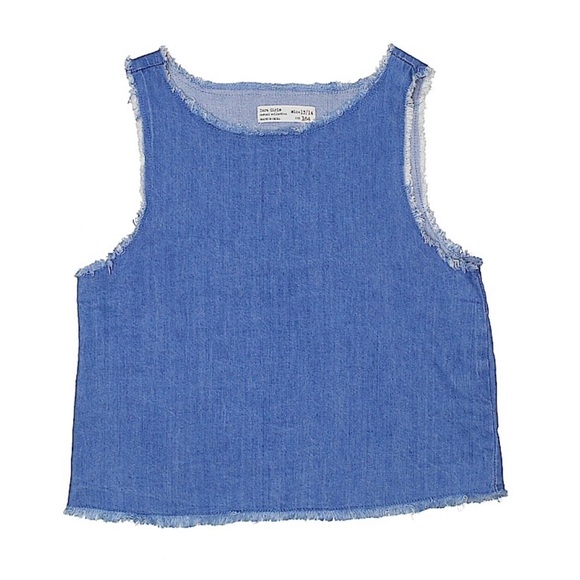 Zara Denim Tank Top - Picture 4 of 5
